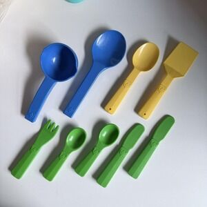 VTG Fisher Price Little Tikes? Play Kitchen Utensils‎ Ladle Spatula T73